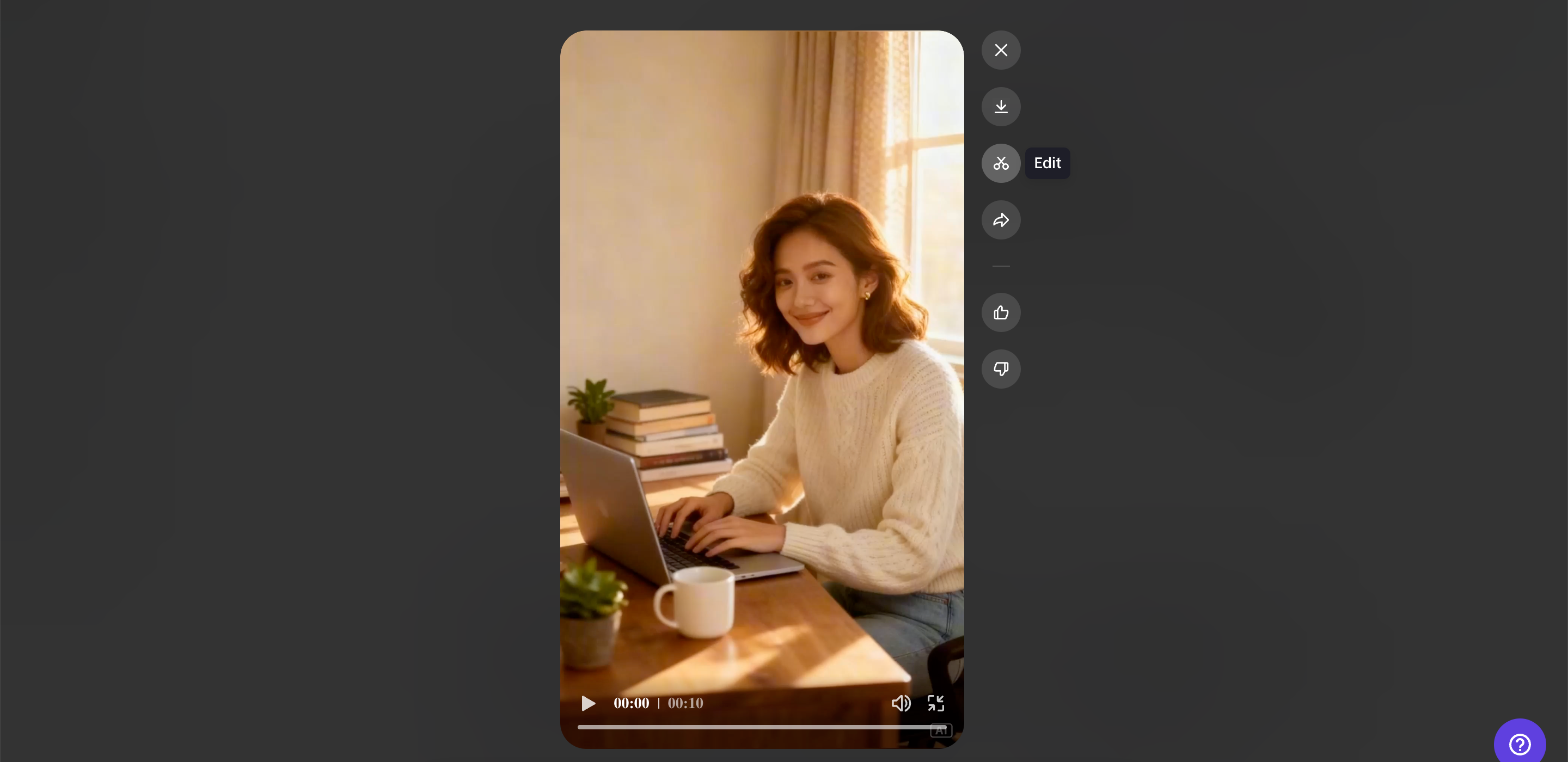 Check the result and edit more