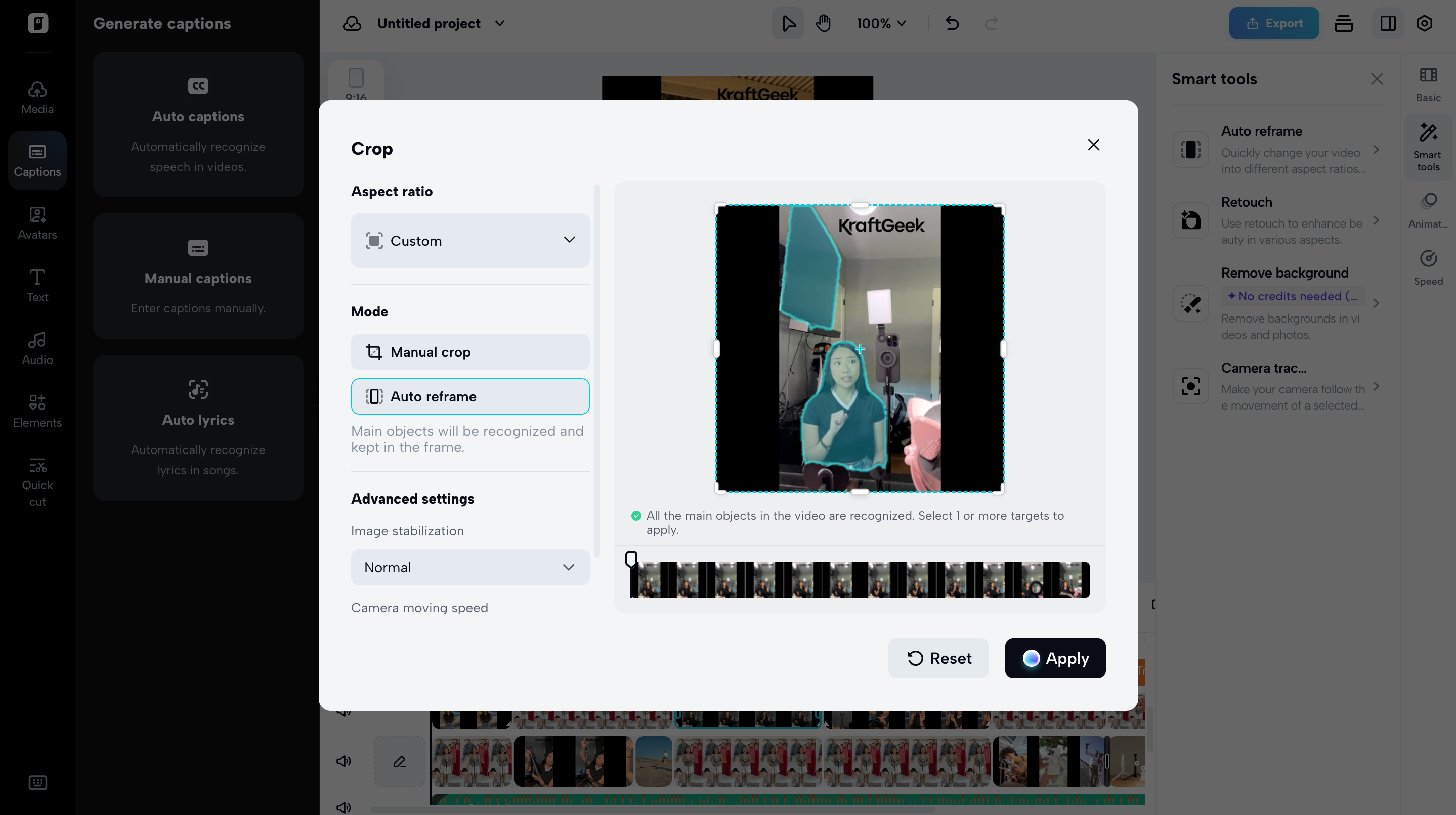 Frame interpolation & blending