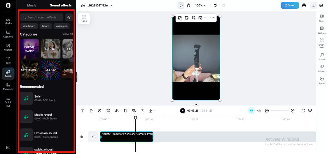 Enhance your reactions with perfect sound