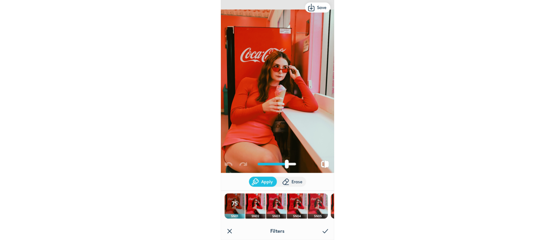 Facetune filters