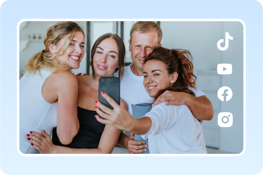 upload your video to other social media with CapCut 