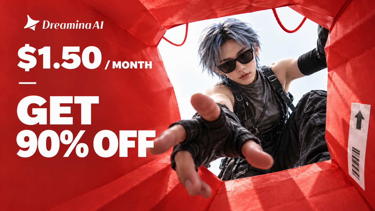 Dreamina 90% OFF Discount