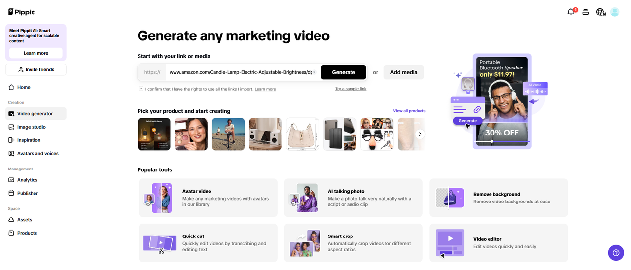 Access Video generator