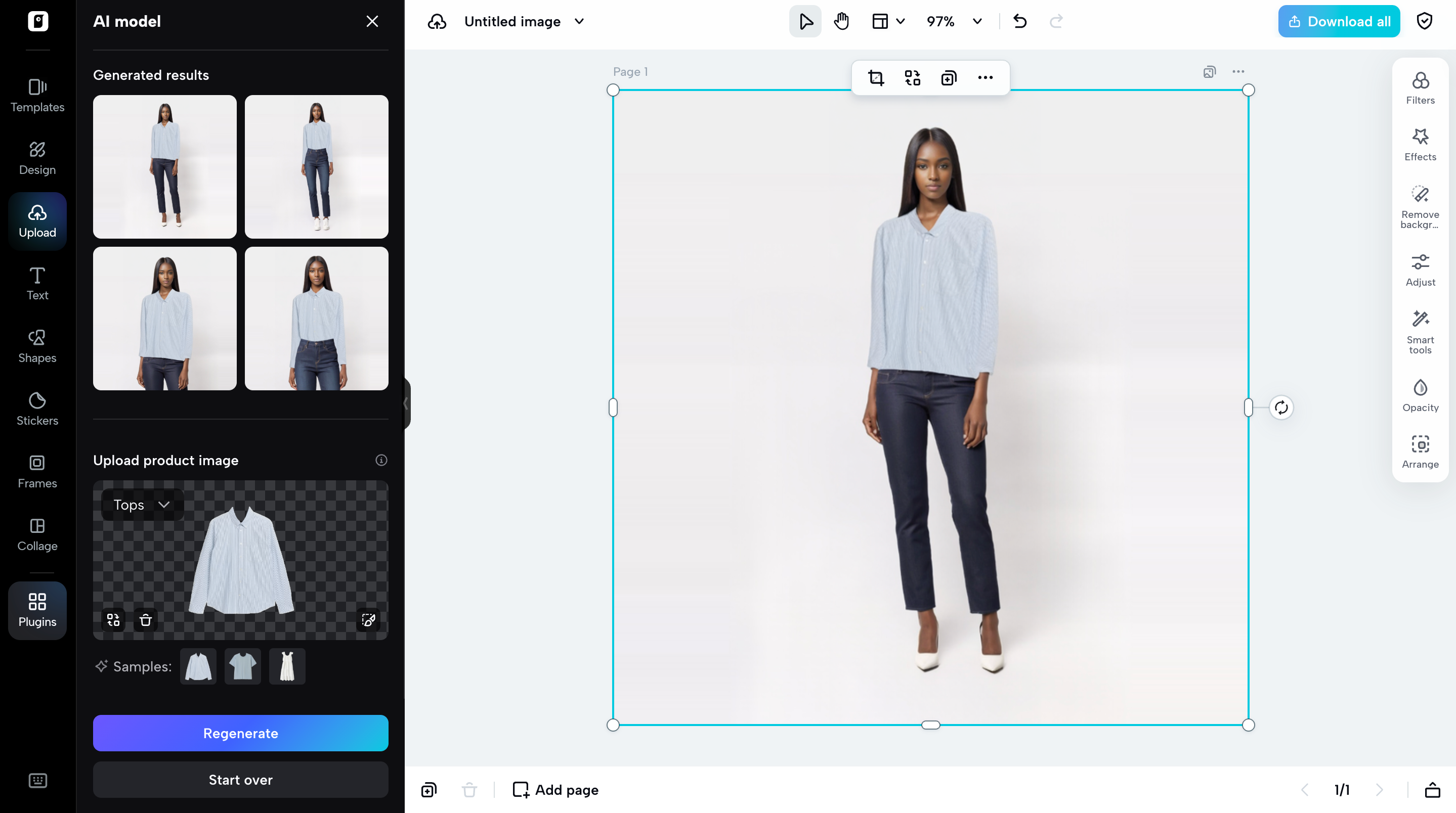 AI model Pippit