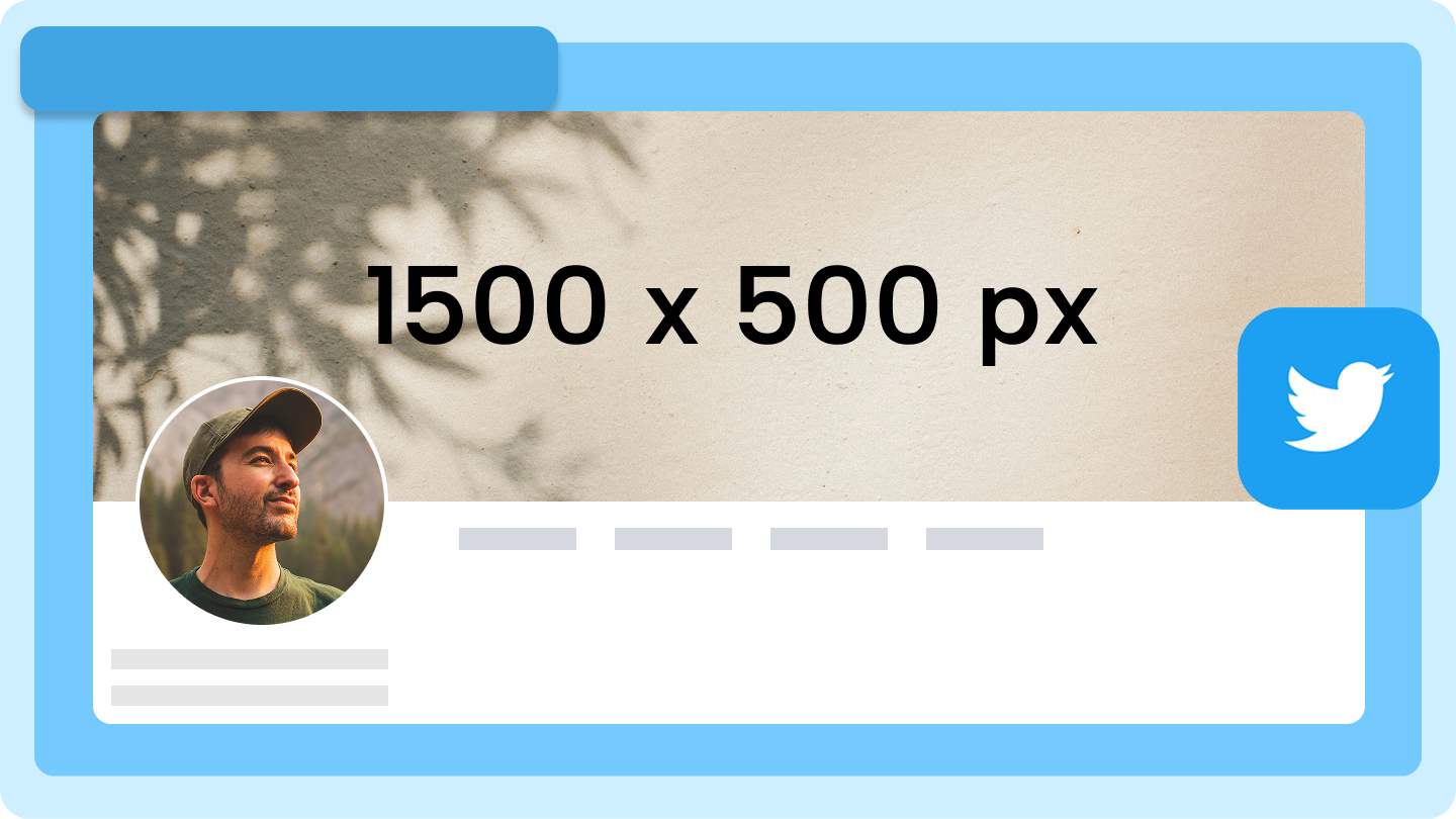 Tamaño del banner de Twitter