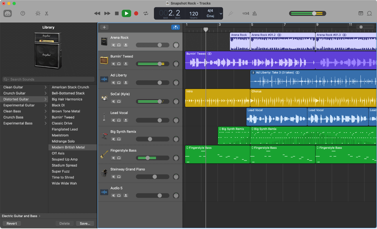 GarageBand - un software di editing audio gratuito per podcast