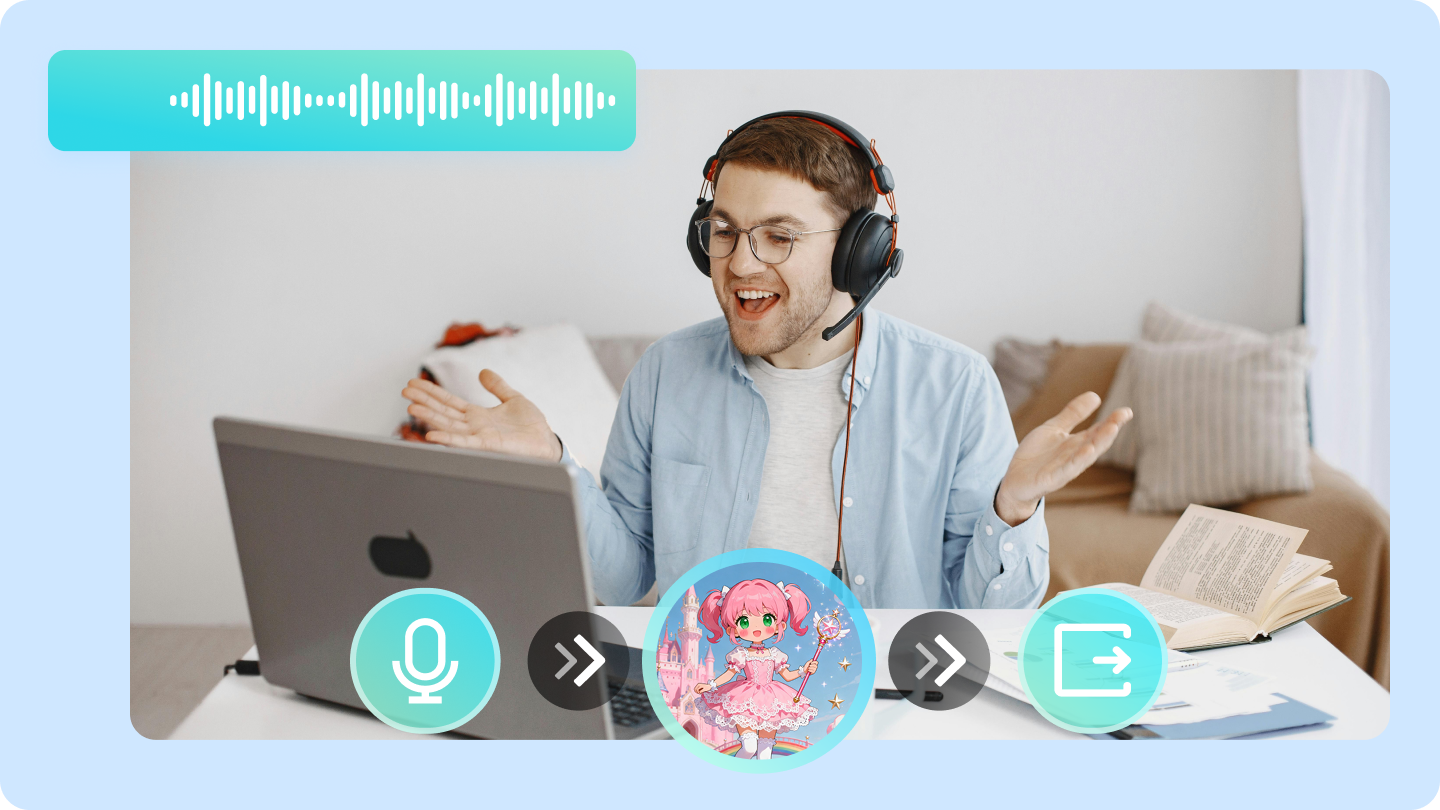 Lyra AI changeur de voix en temps réel