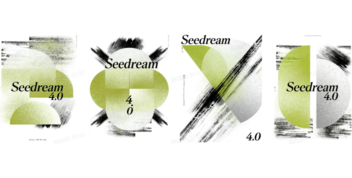 Créez des designs d'affiches à l'aide de l'édition d'images Seedream AI dans CapCut.