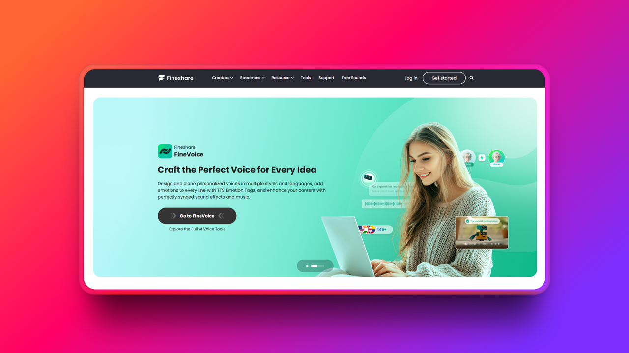 Creating AI Santa voice using Fineshare
