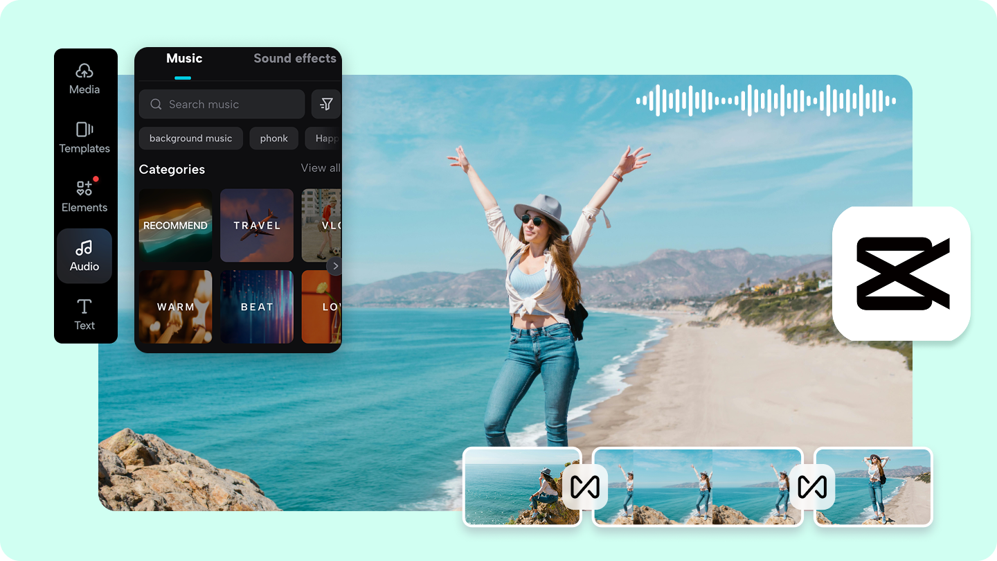 Kuinka lisätä musiikkia CapCut-sovellukseen sujuvien ja mukaansatempaavien videoiden tekemiseen