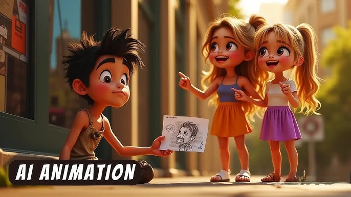 Des visuels et des animations attrayants dans du contenu YouTube sans visage