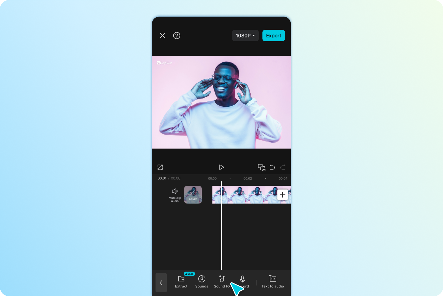 Select AI sound effects