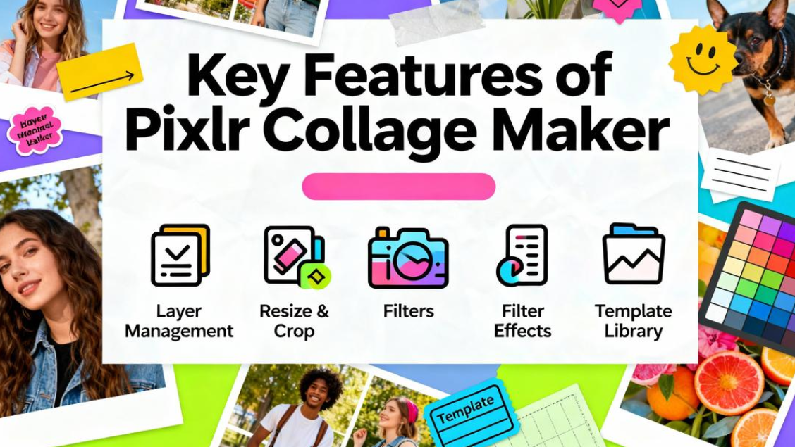 Esplora le funzionalità principali di Pixlr
