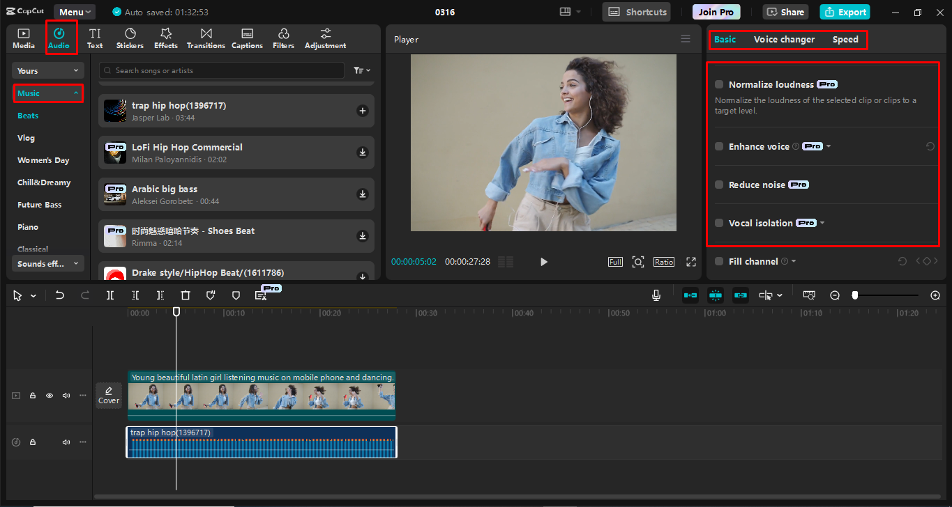 Fügen Sie Ihren Lieblingssong zum CapCut -Videoeditor hinzu