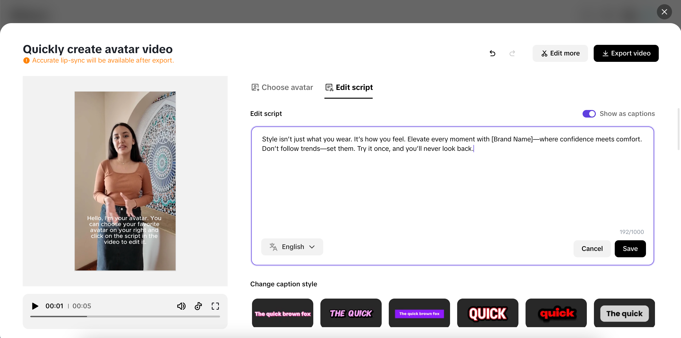 Customize your content