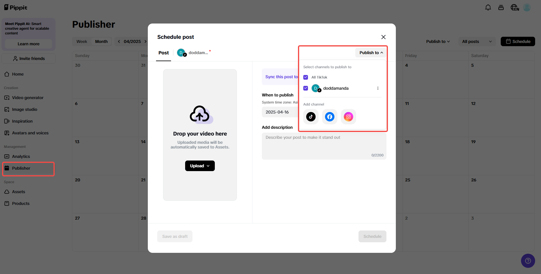 Seamless integration with social media and streaming platforms
