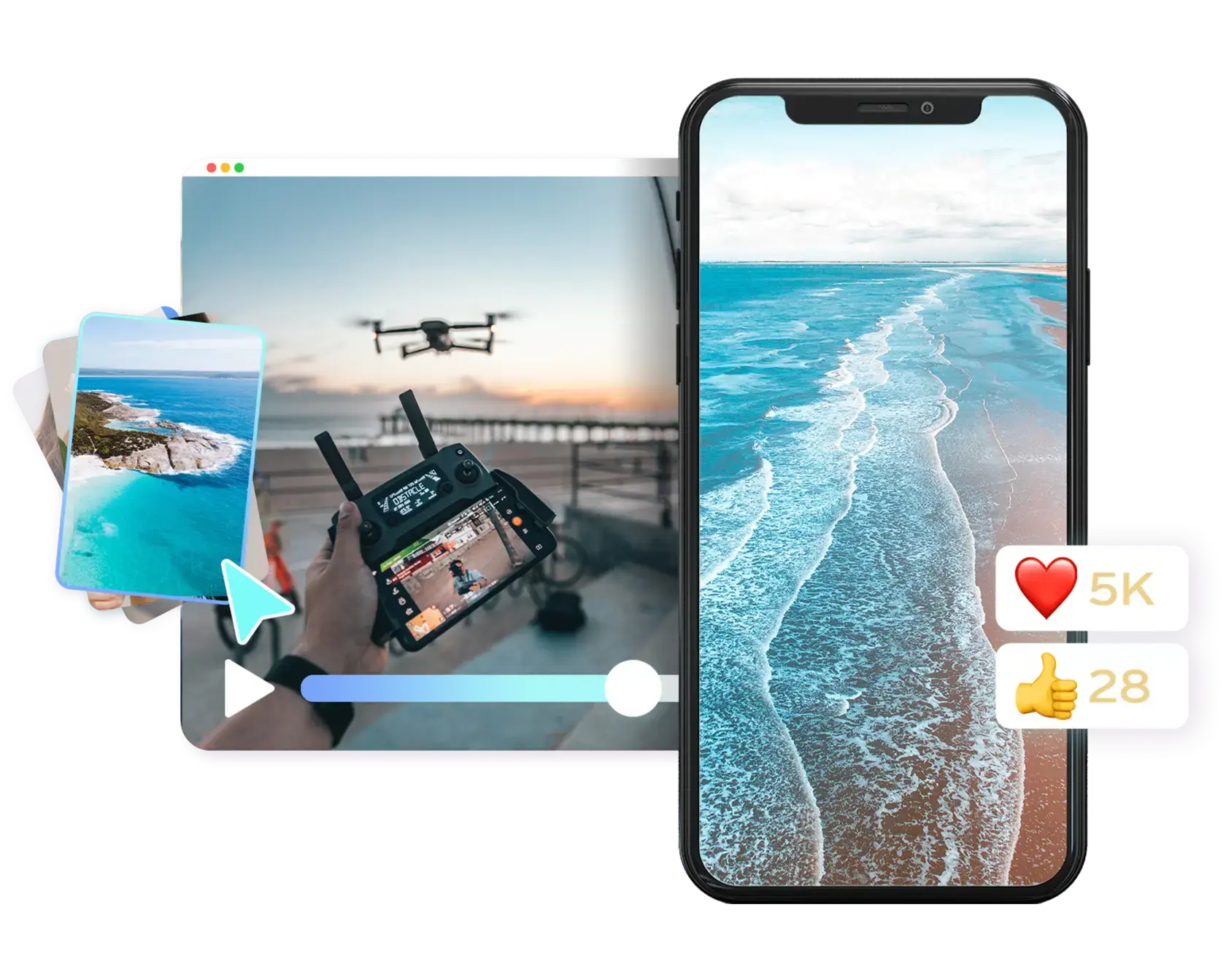 Online Drone Video Maker