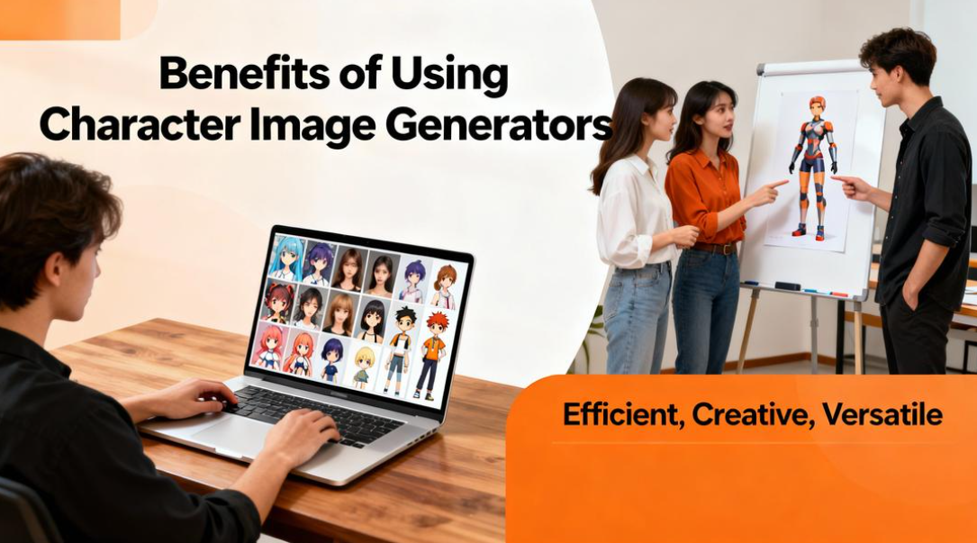 A few benefits of using a character image generator