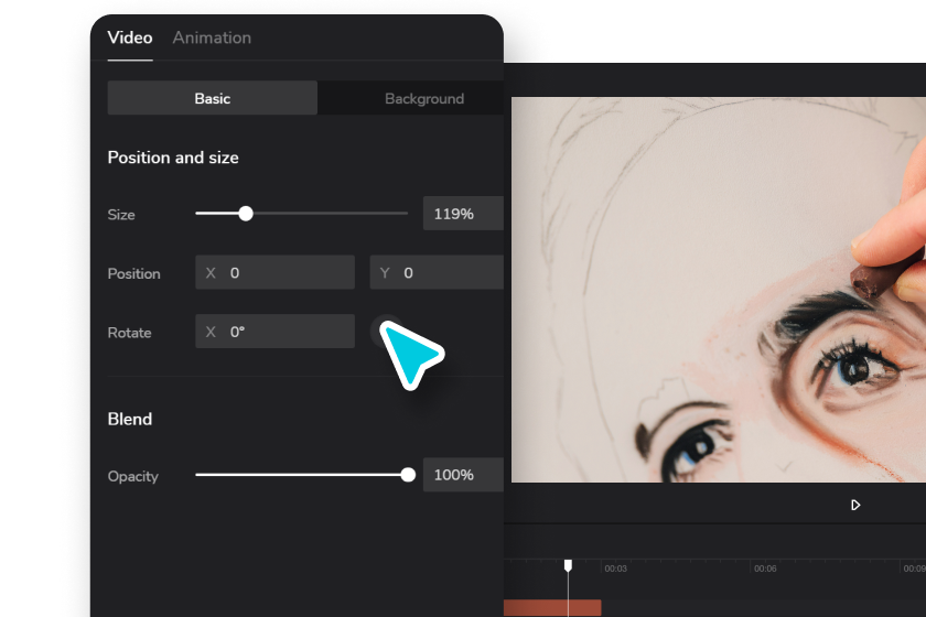 Edit video sesuai kebutuhan Anda