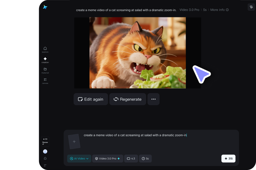 Meme creador de videos