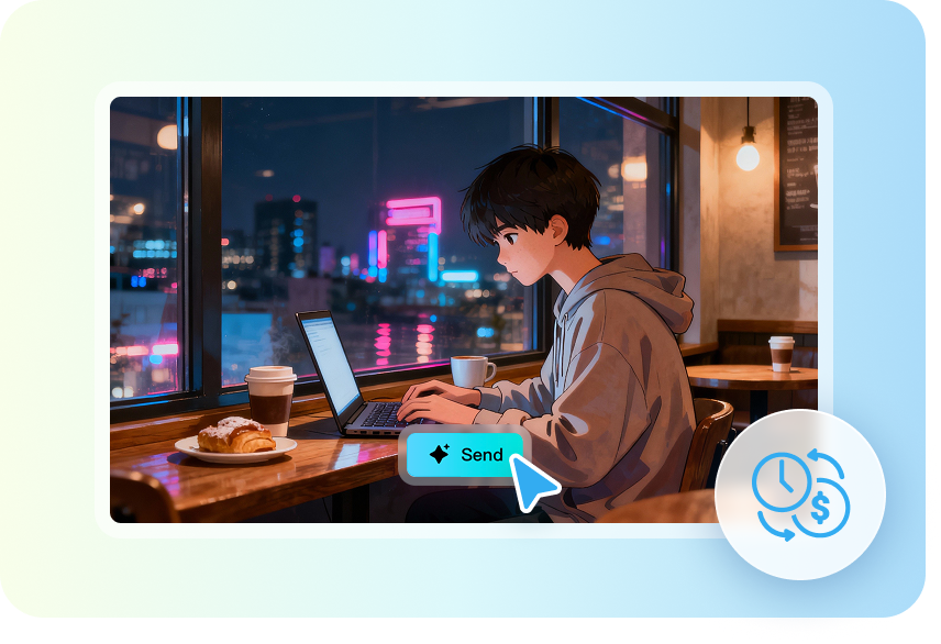 Créateur gratuit d'arrière-plans lofi en ligne