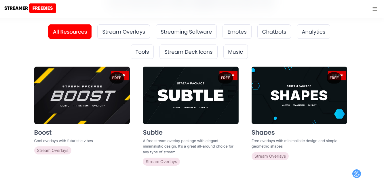 StreamerFreebies