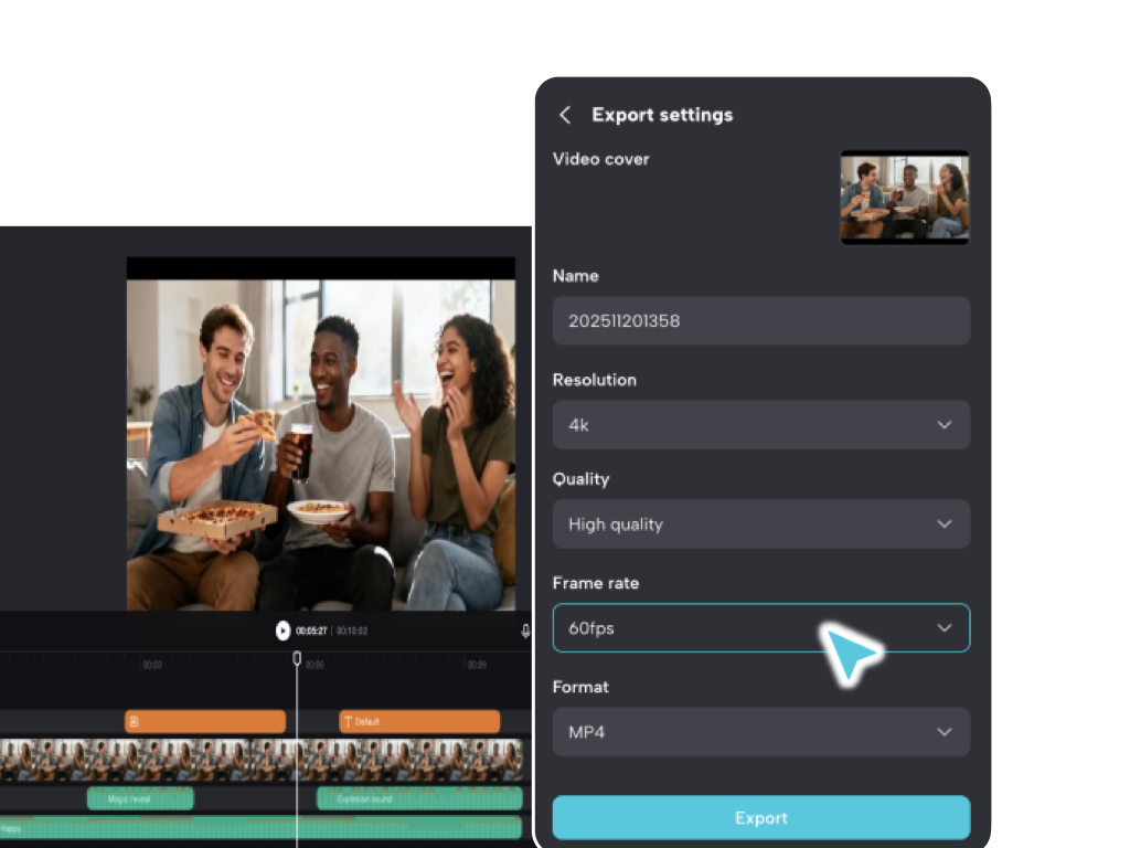 Export Your Video