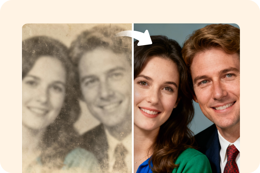 Reparación de fotos vintage