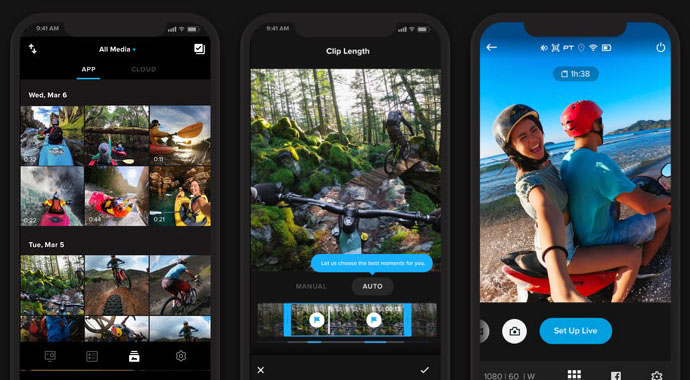 Automatic Video Editors - GoPro Quik