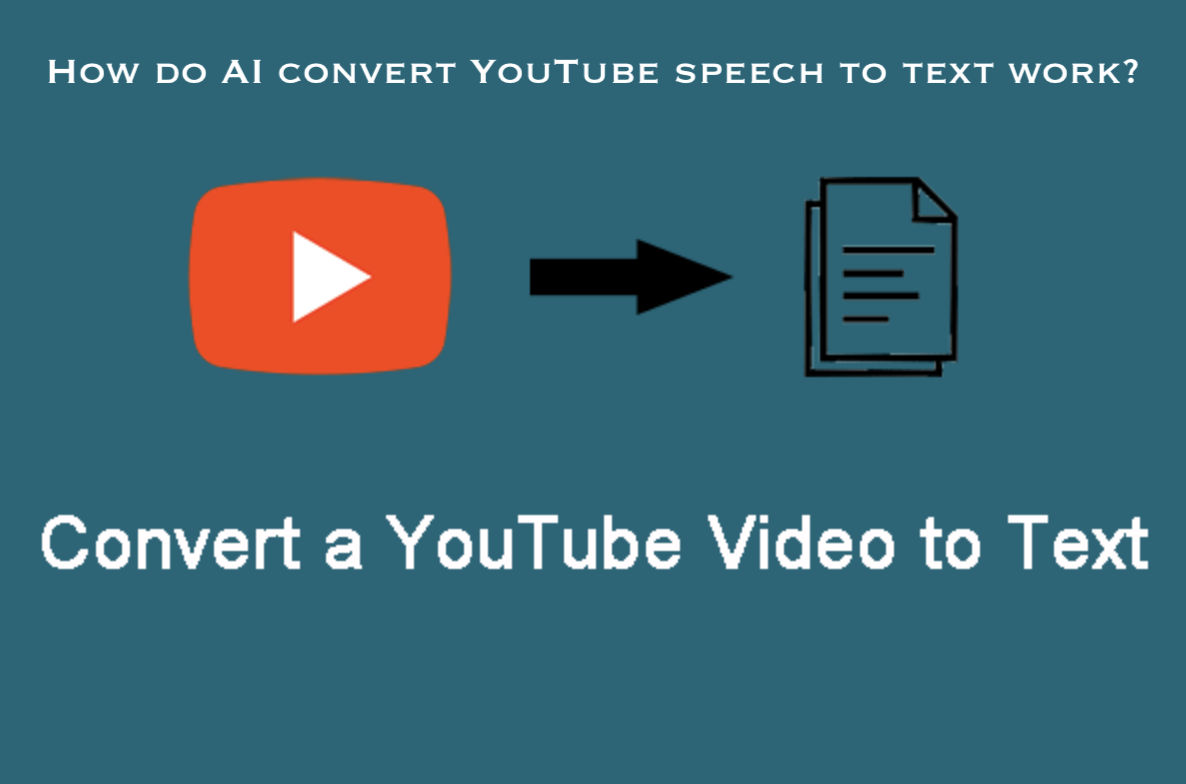YouTube speech to text work