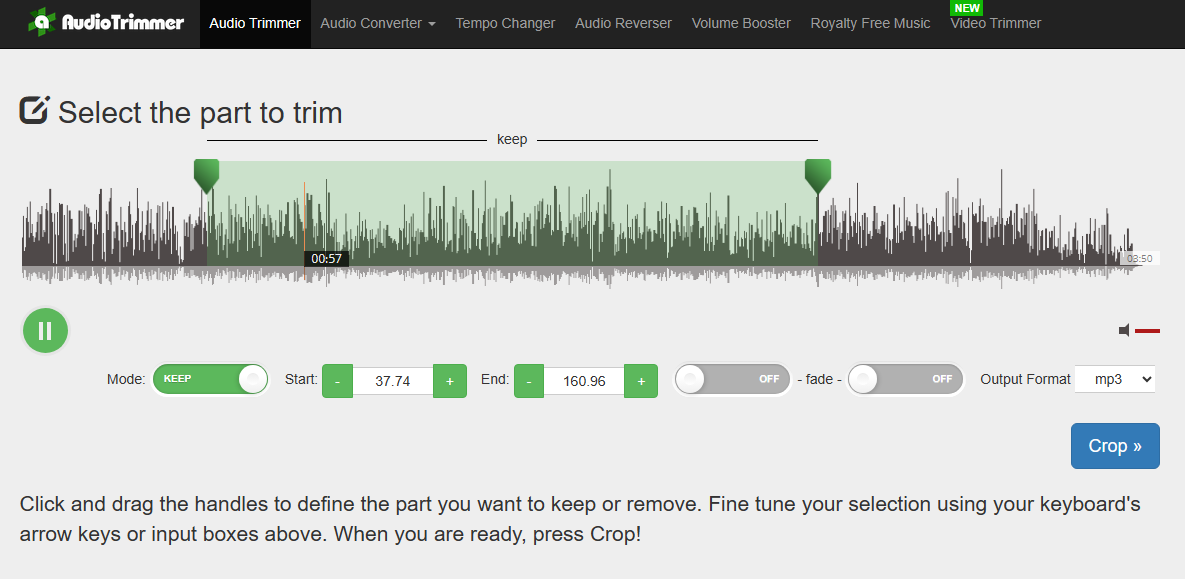 Audio Trimmer