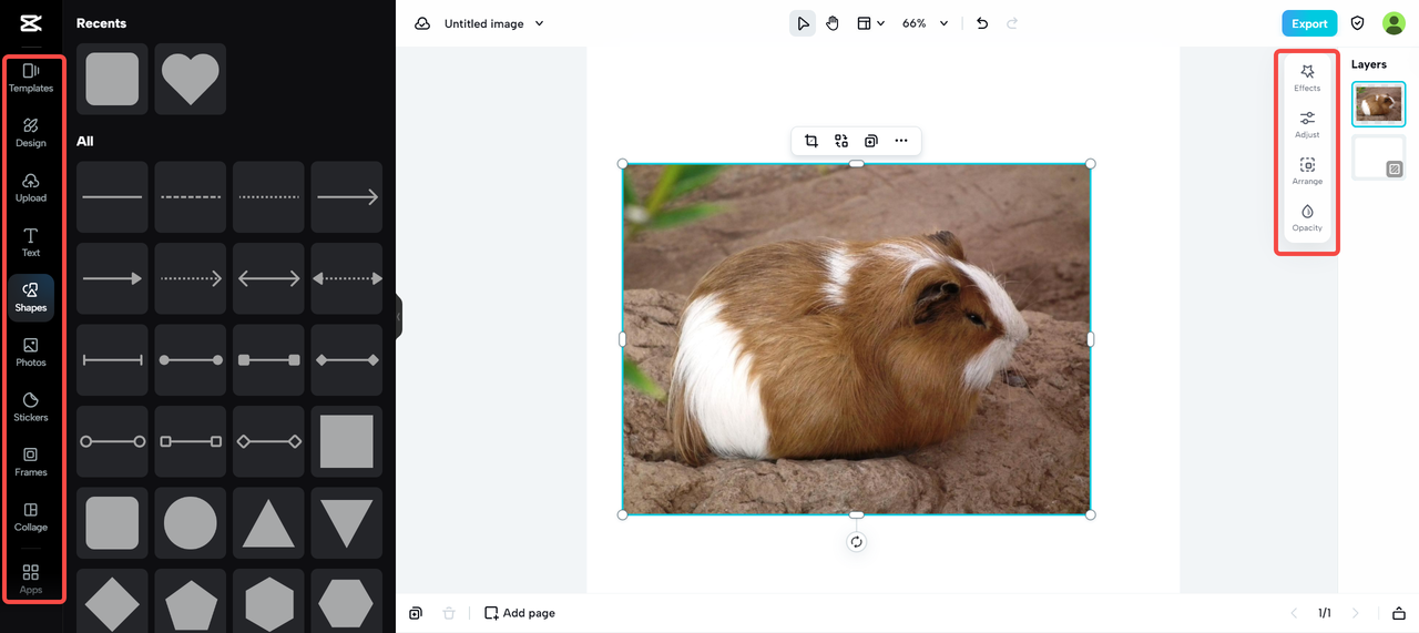 resize image