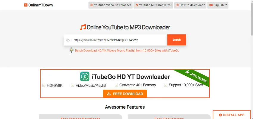 OnlineYTDown