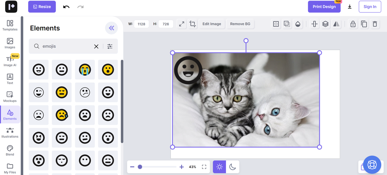 pixelied