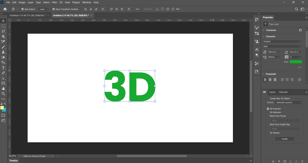 Text creation
