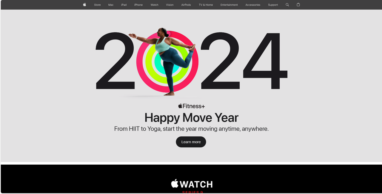 Apple store website