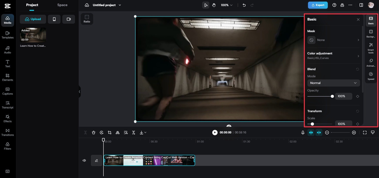 Edit your Google Drive video with CapCut's robust tools