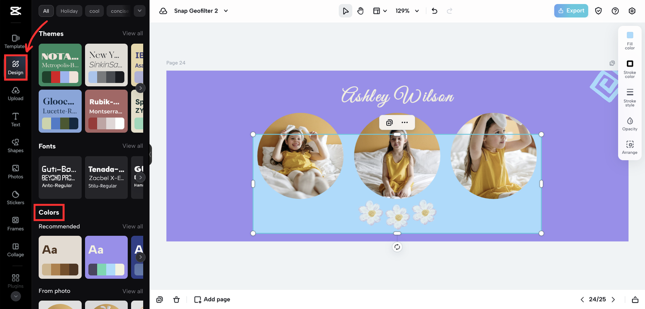 Color theme