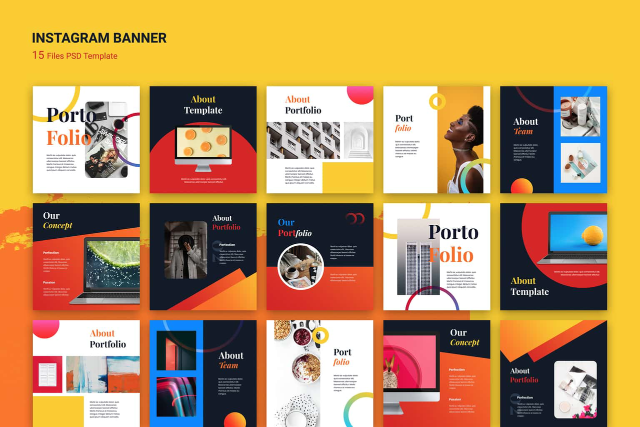 Instagram banner for brand awareness