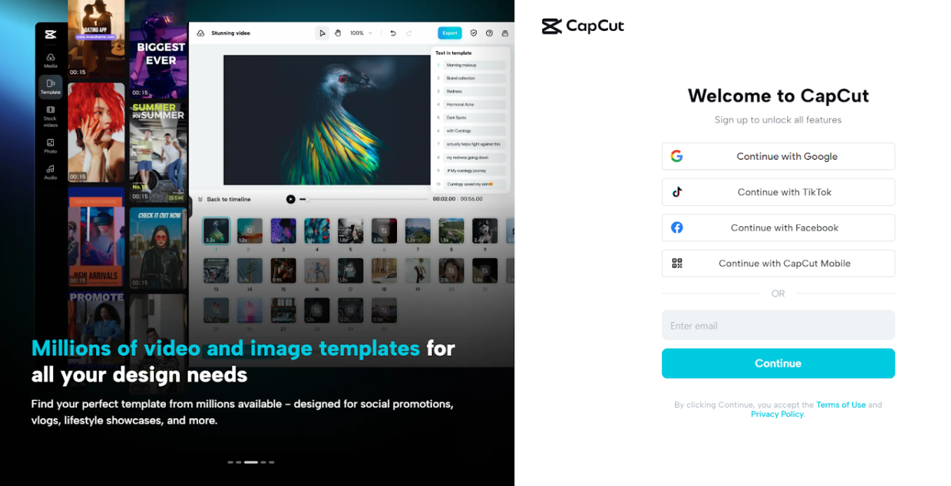 Sign up 