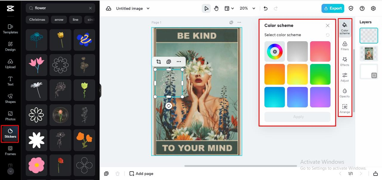 How to Create Advertisement Poster Design with CapCut Online