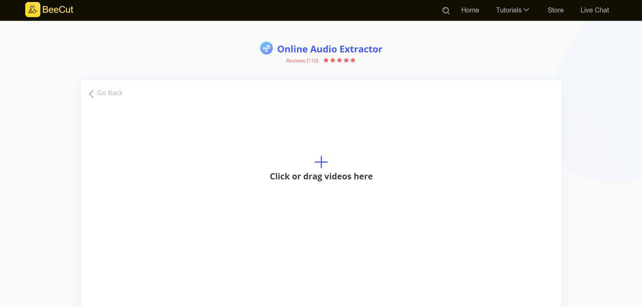 BeeCut interface