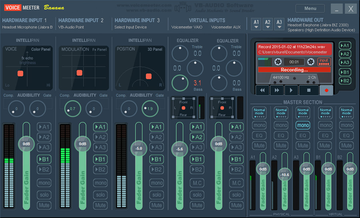 VoiceMeeter audio booster for PC