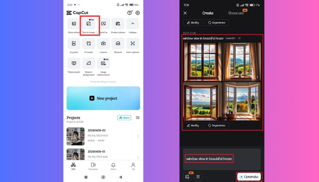 text to image