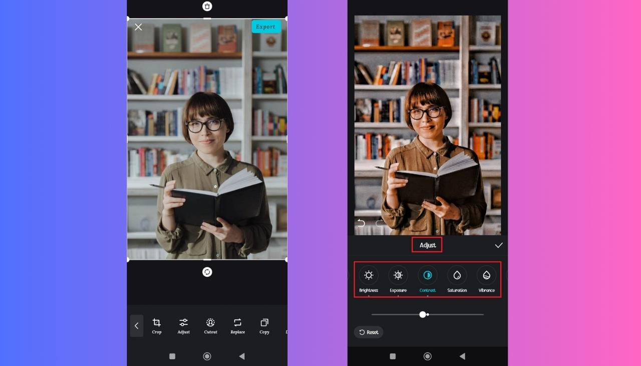 adjustment features