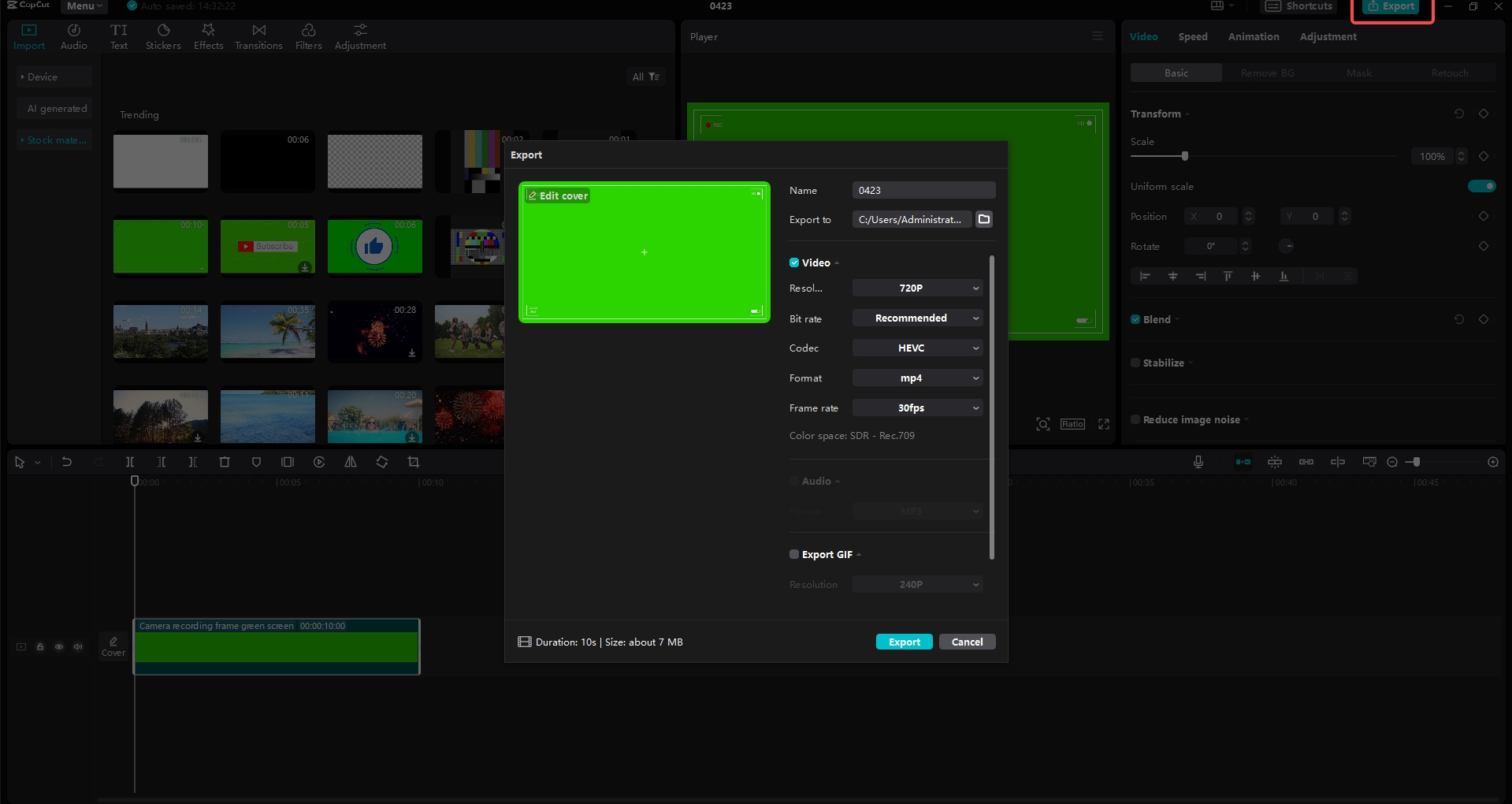 Reversing Video in Premiere Pro CC