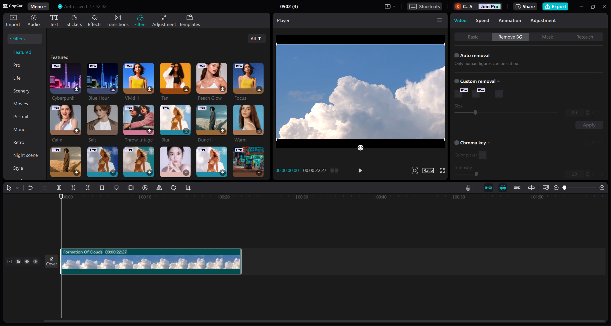CapCut video editor