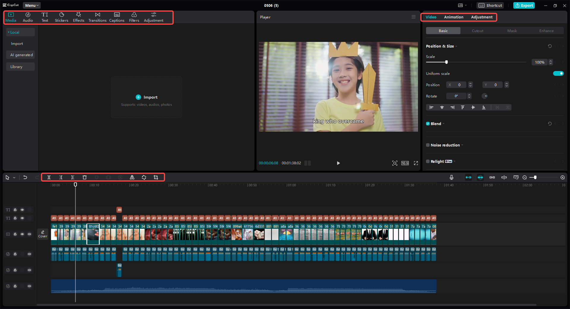 Edit your video