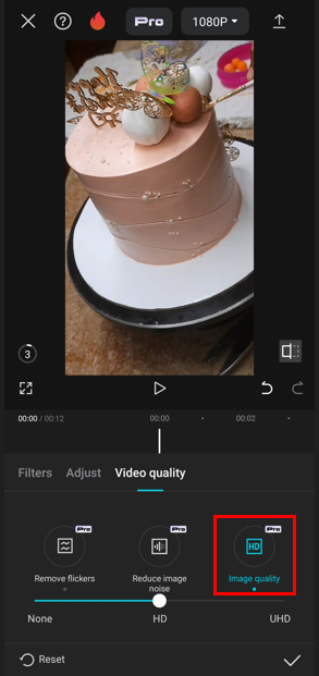 HD/UHD enhancement