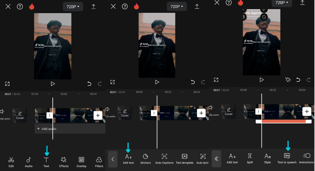 add text to speech